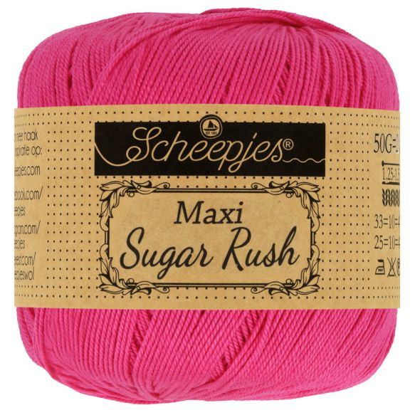 Scheepjes Sugar Rush - Fuchsia 786, 50 gram