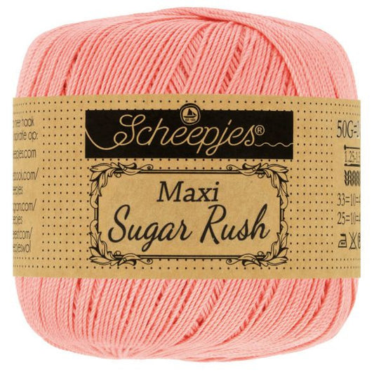 Scheepjes Sugar Rush - Light Coral 264, 50 gram