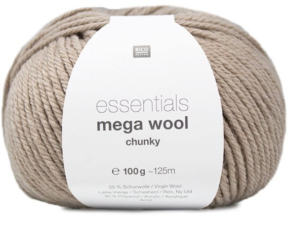 Essentials Mega Wool Chunky - Ecru 002