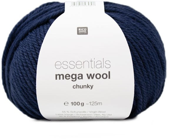 Essentials Mega Wool Chunky - Dark Blue 012