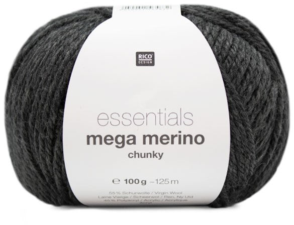 Essentials Mega Wool Chunky - Antracite 015