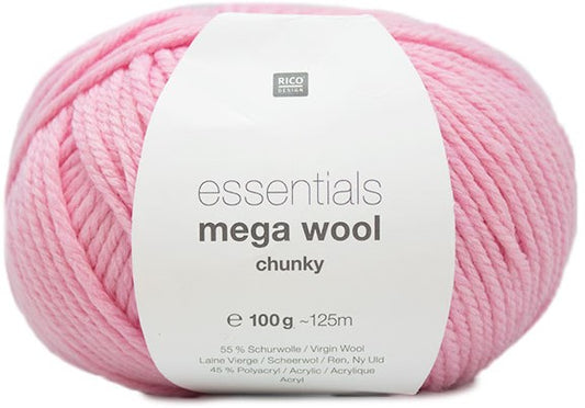 Essentials Mega Wool Chunky - Candy Pink 017