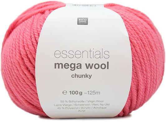 Essentials Mega Wool Chunky - Fuchsia 018