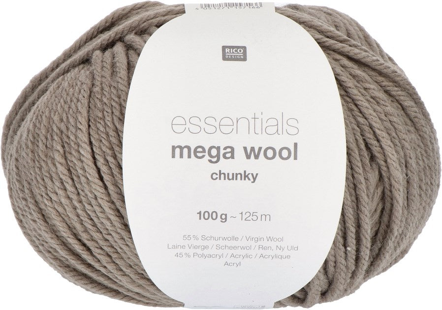 Essentials Mega Wool Chunky - Stone Grey 028