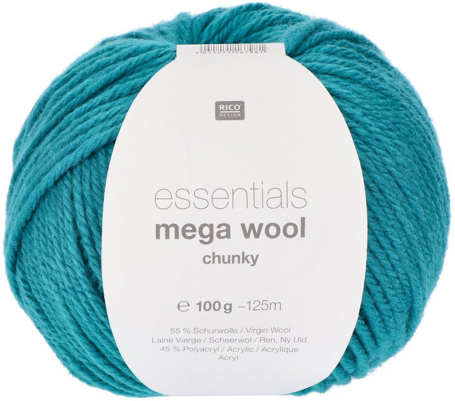 Essentials Mega Wool Chunky - Turquoise 030